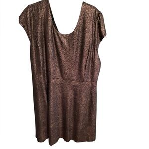 American Rag 3X Metallic Shimmer Dress – Perfect for the Holidays!